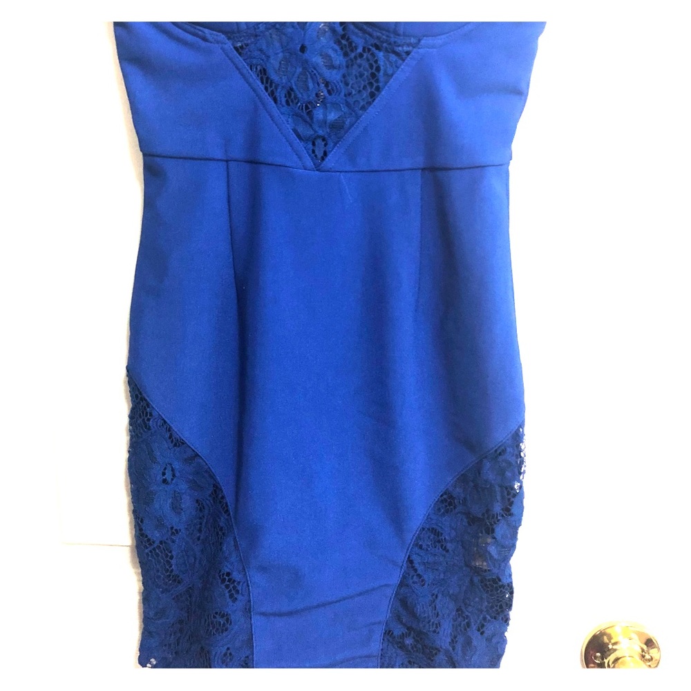 Blue TouchDolls Bodycon Dress